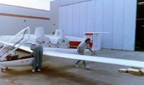 DG-400 Sailplane repair complete and returned to service by Mansberger Aircraft